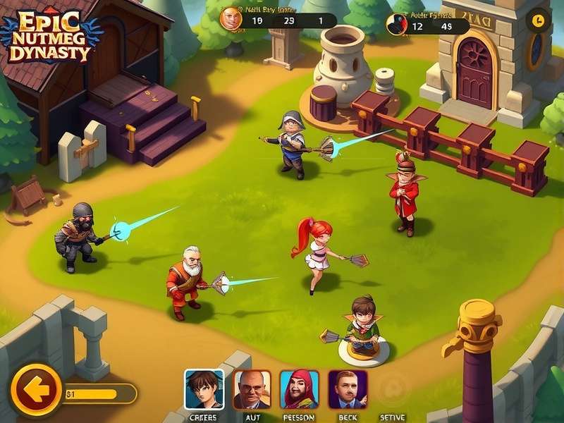 Epic Nutmeg Dynasty Gameplay Screenshot